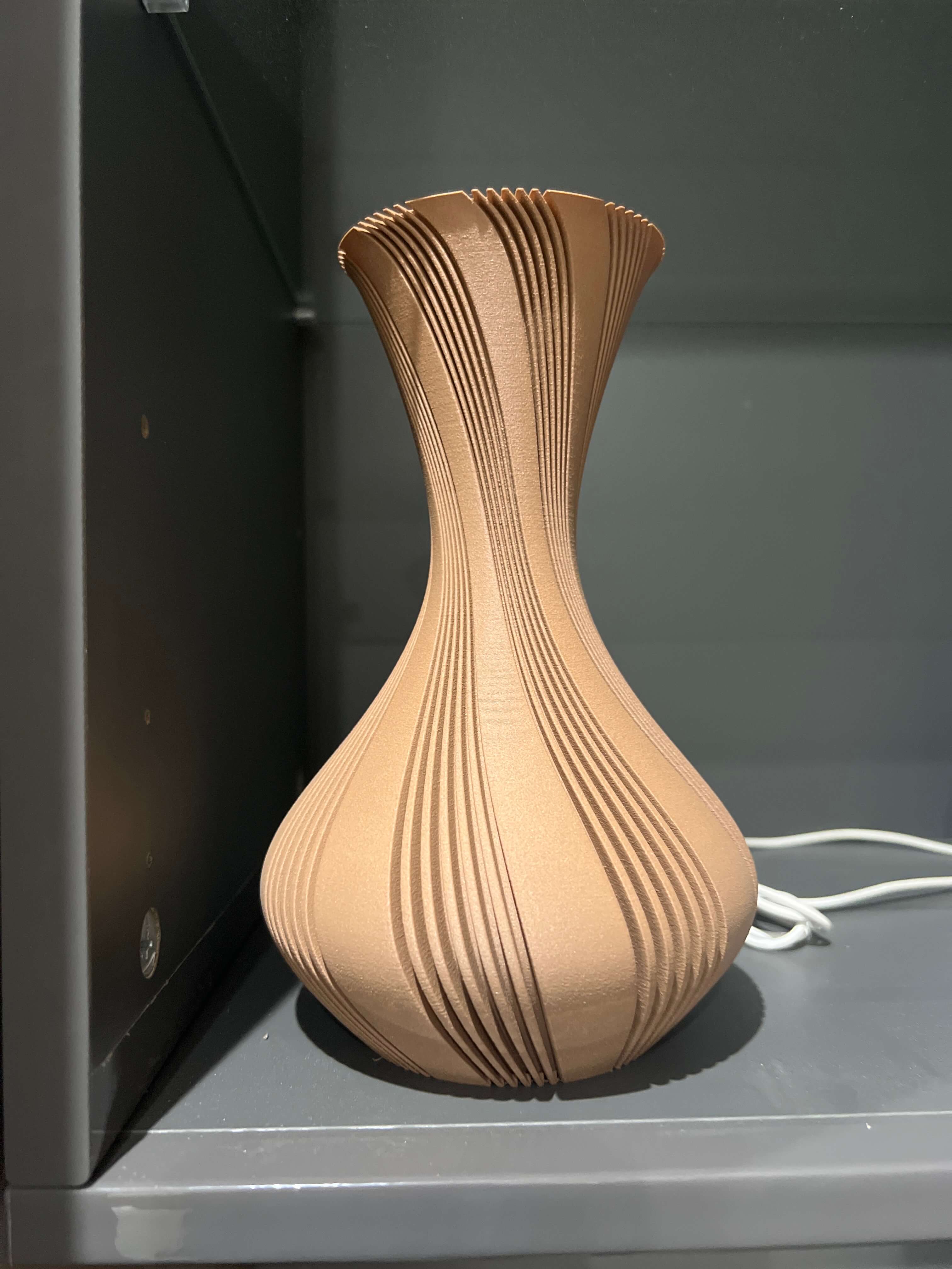 Vaso de mesa lateral