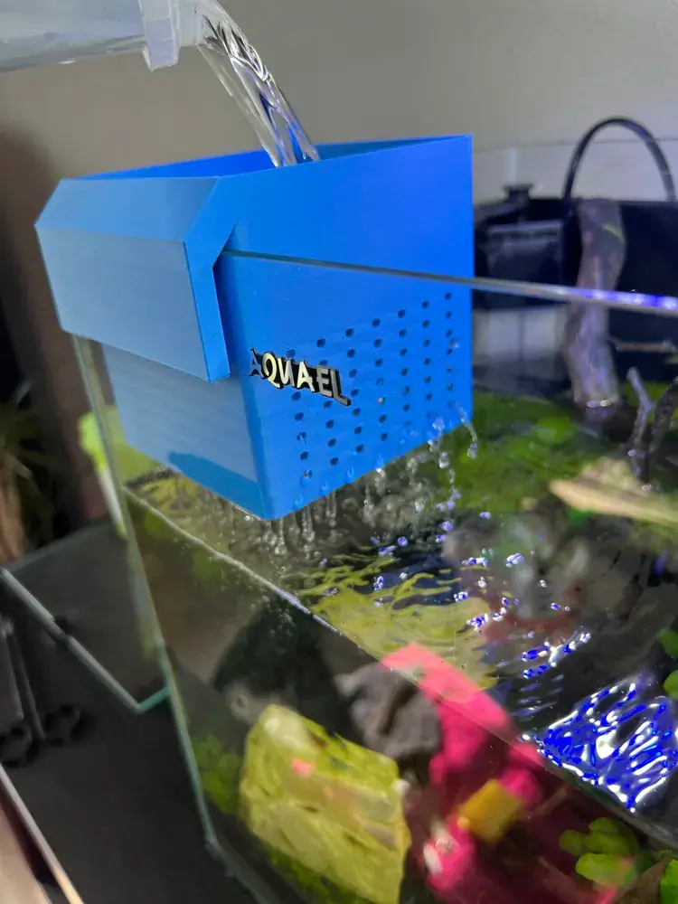 Troca de água em uso