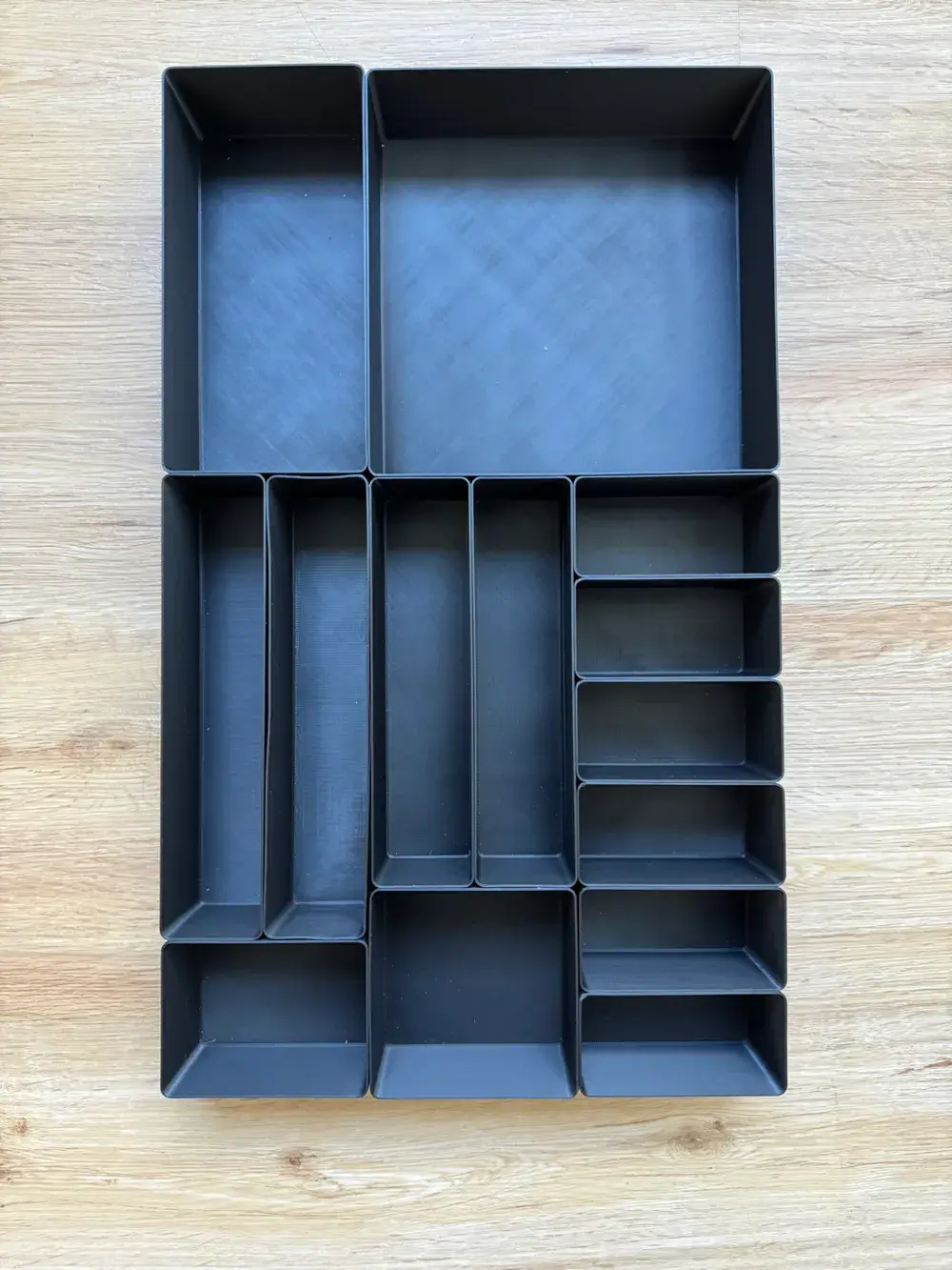 Organizador de gaveta com bandejas